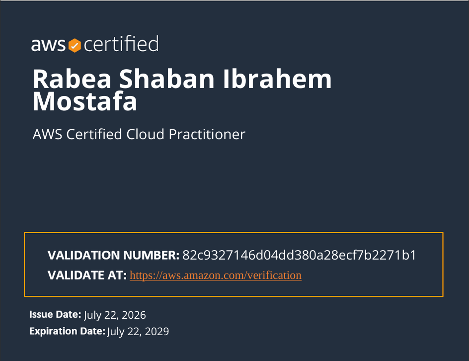 AWS Certified Cloud Practitioner